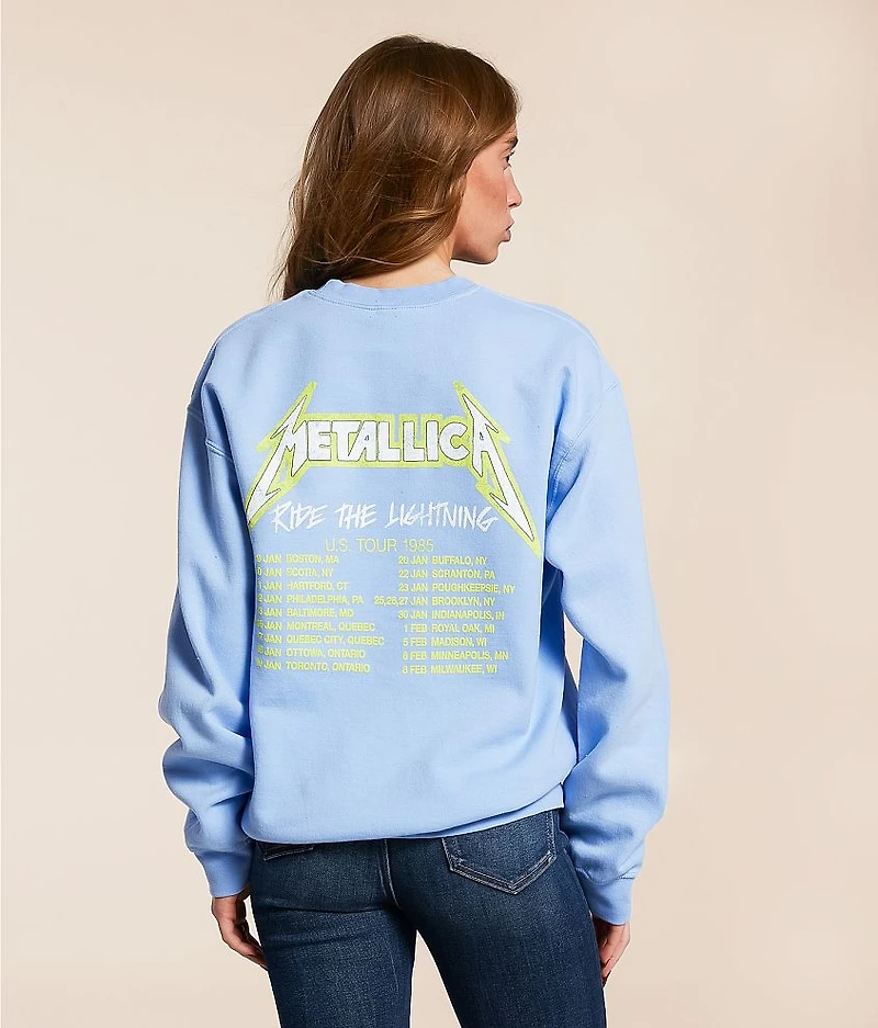 Metallica Oversized Band Pullover