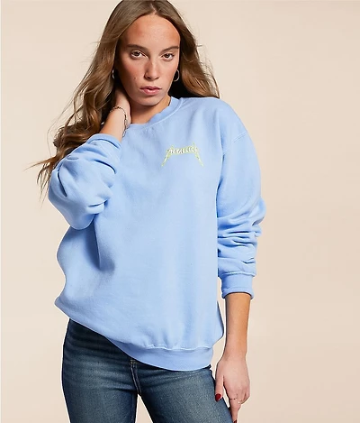 Metallica Oversized Band Pullover
