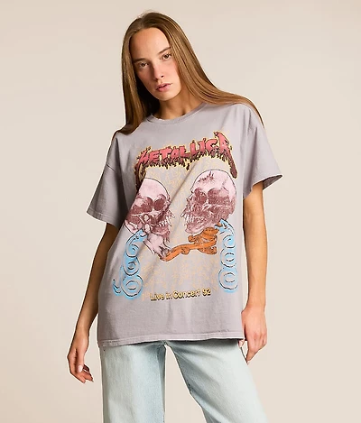 Metallica '92 Tour Oversized Band T-Shirt