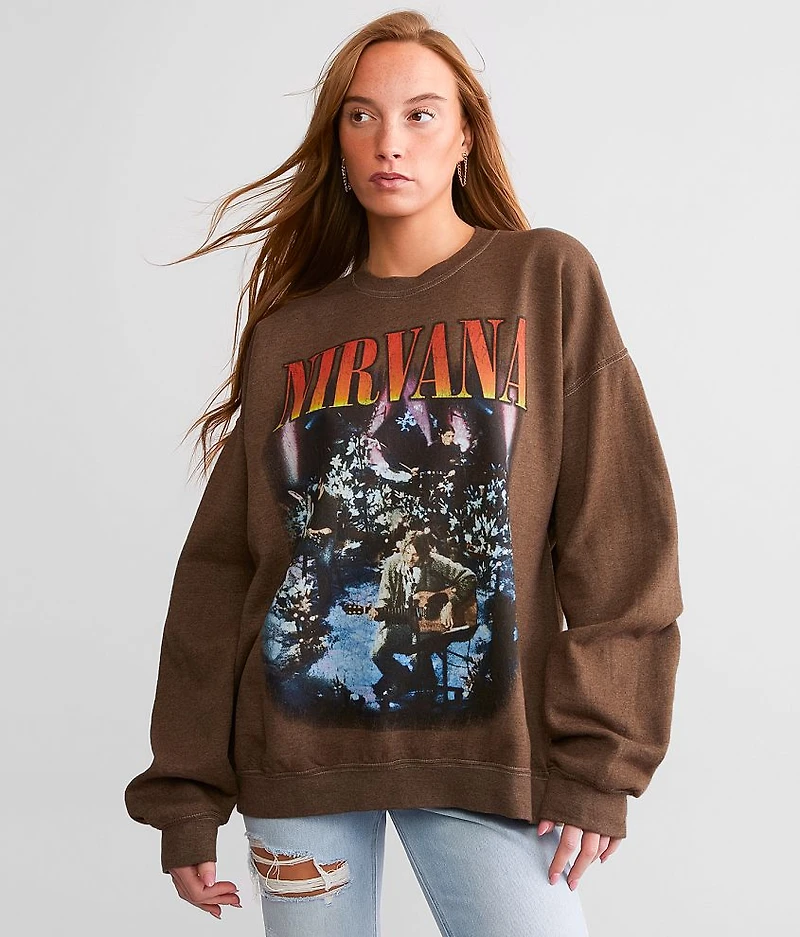 Nirvana Oversized Band Pullover