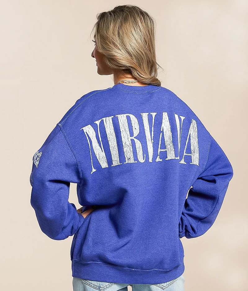 Nirvana Oversized Band Pullover