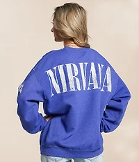 Nirvana Oversized Band Pullover