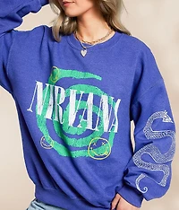 Nirvana Oversized Band Pullover