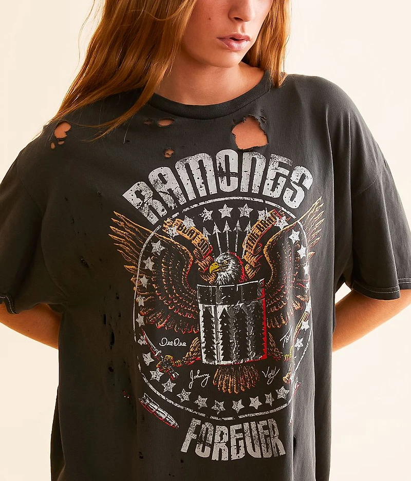 Ramones Forever Oversized Band T-Shirt