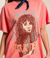 Stevie Nicks Oversized Band T-Shirt
