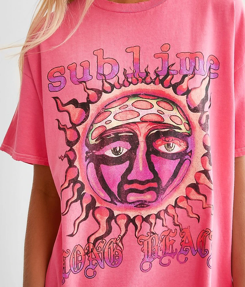Sublime Long Death Oversized Band T-Shirt