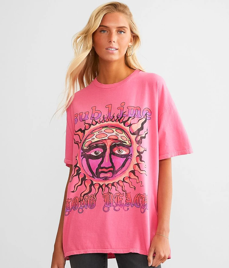 Sublime Long Death Oversized Band T-Shirt