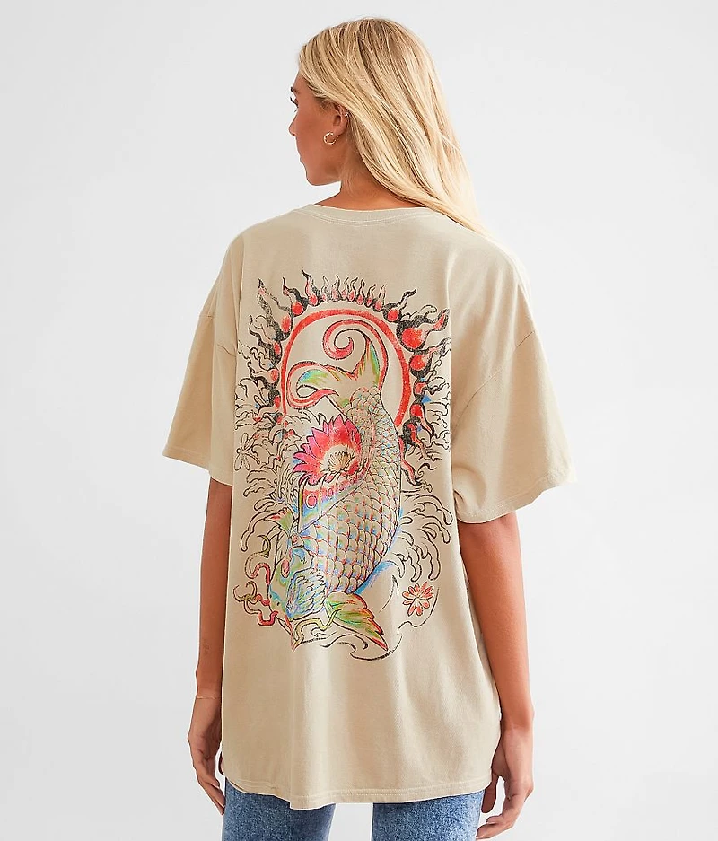 Sublime Koi Fish Oversized Band T-Shirt