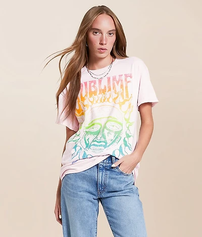 Merch Traffic Sublime Oversized Band T-Shirt