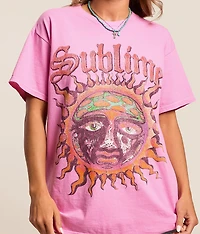 Sublime Sun Oversized Band T-Shirt