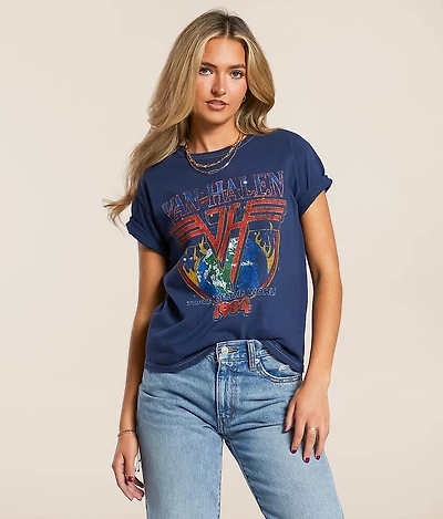 Merch Traffic Van Halen 1984 Band T-Shirt