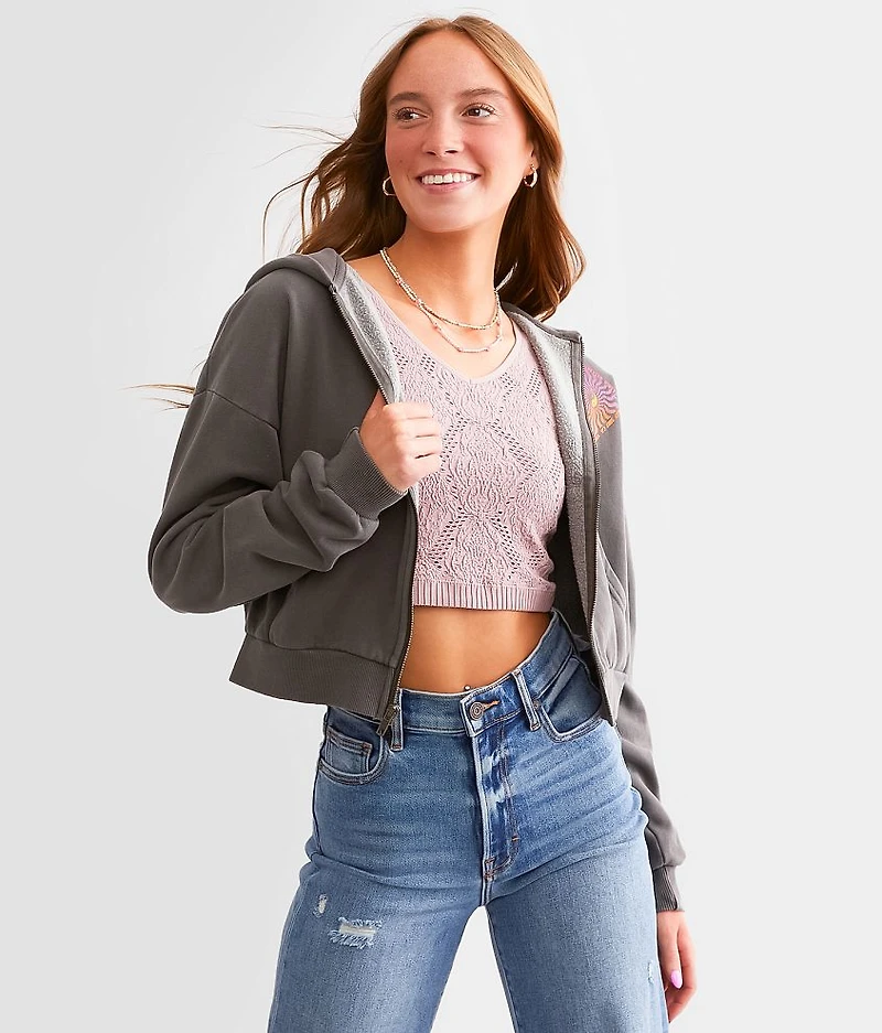 Balance Cropped Hoodie
