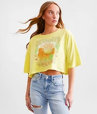 Sunrise To Sunset Cropped Boyfriend T-Shirt