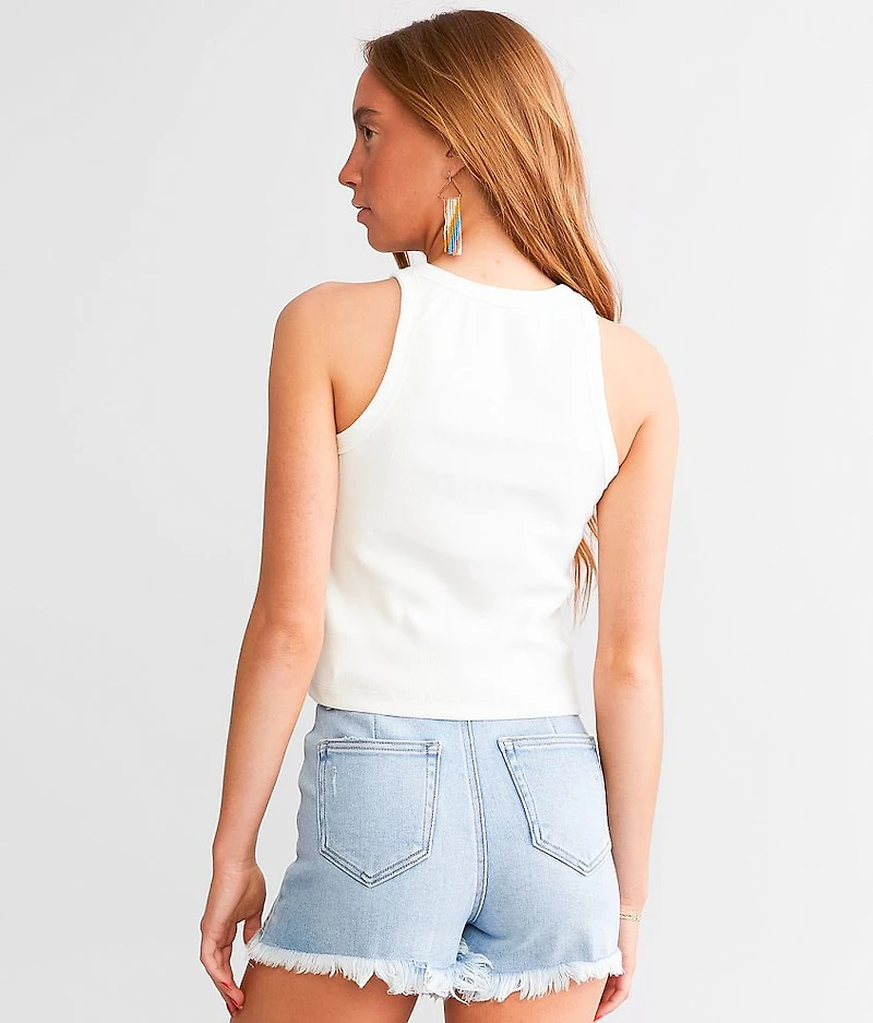 Flight To Cabo Cropped Tank Top