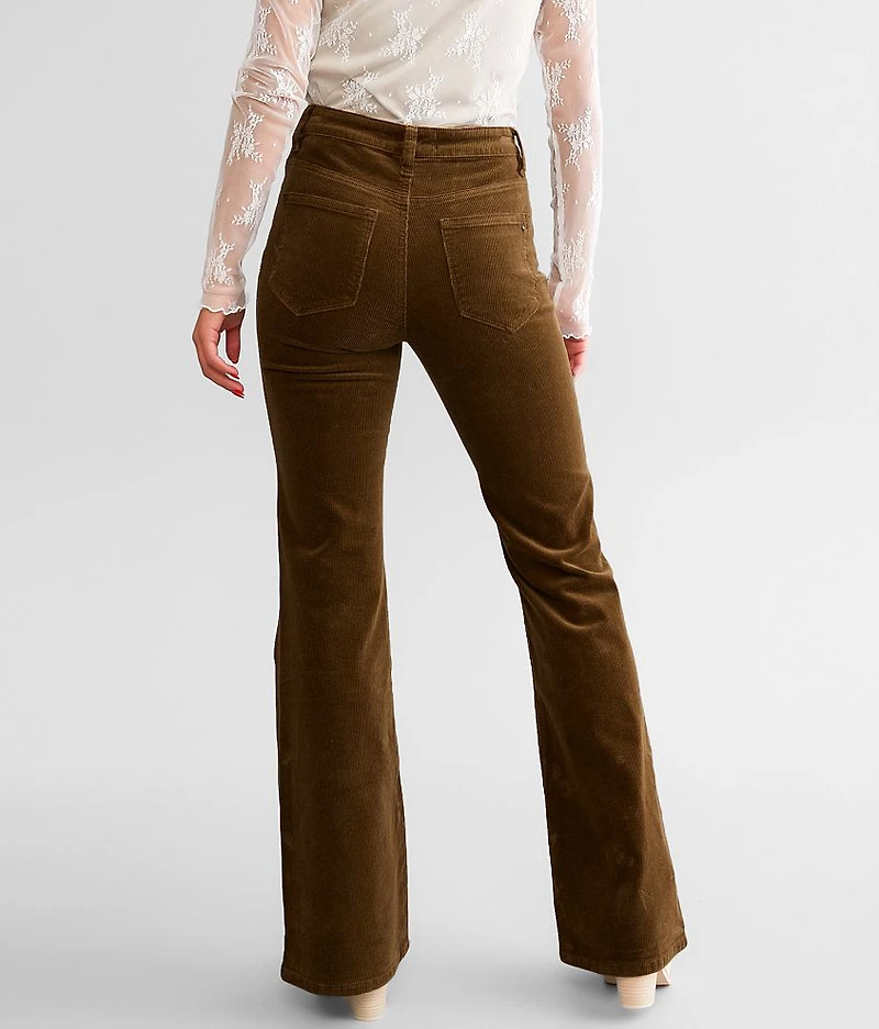 High Rise Corduroy Flare Pant