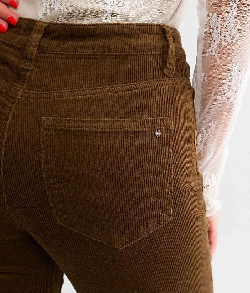 High Rise Corduroy Flare Pant