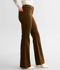 High Rise Corduroy Flare Pant