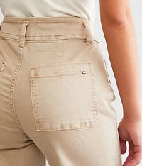 Cropped Wide Leg Pant