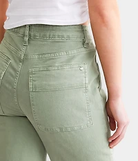 Cropped Straight Stretch Pant