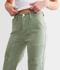 Cropped Straight Stretch Pant