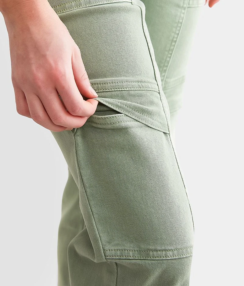 Cropped Straight Stretch Pant