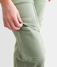 Cropped Straight Stretch Pant