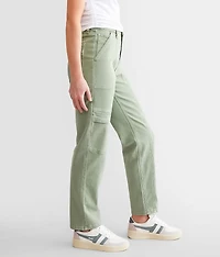 Cropped Straight Stretch Pant