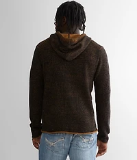 Crossover Hooded Sweater