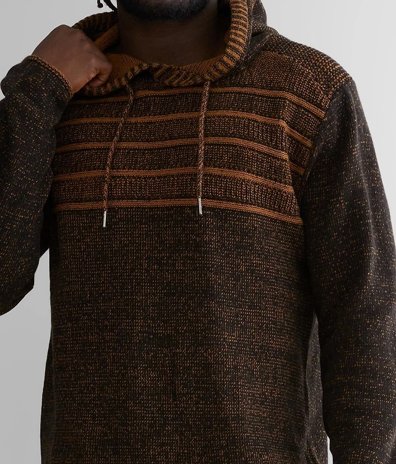 Crossover Hooded Sweater