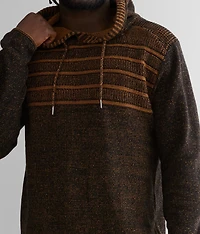 Crossover Hooded Sweater