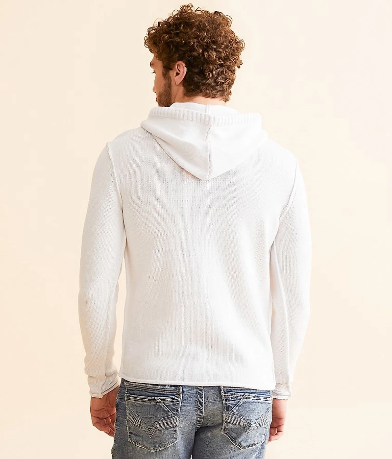 Crossover Hooded Sweater