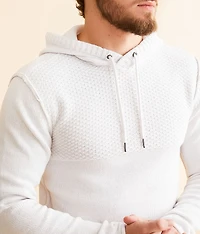 Crossover Hooded Sweater