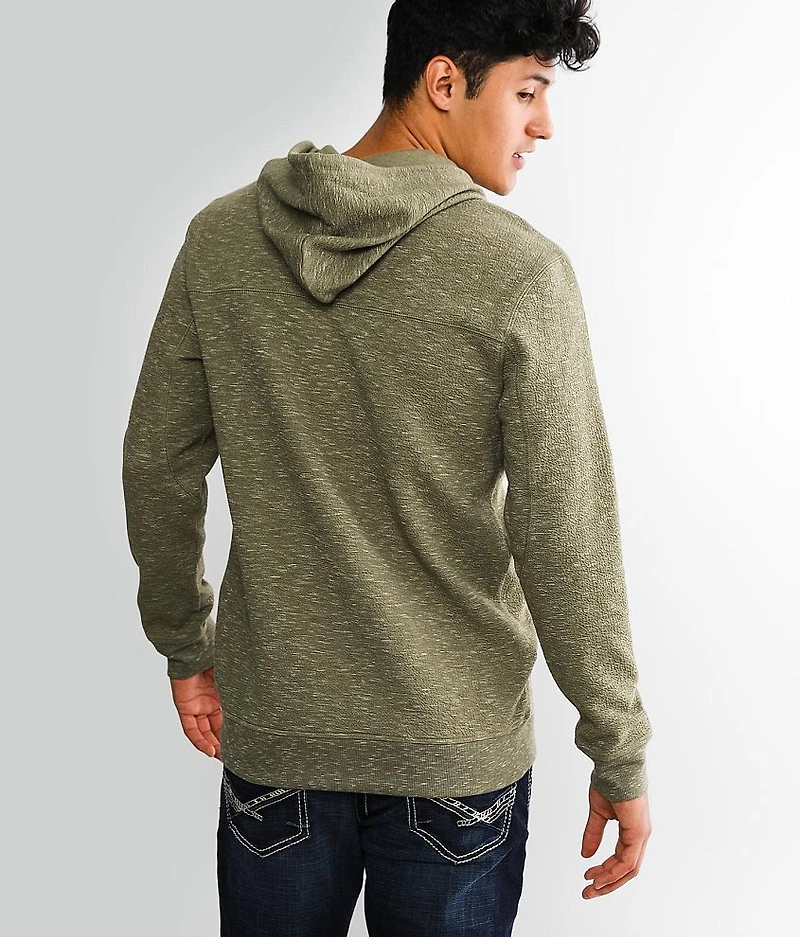 Crinkle Knit Hoodie