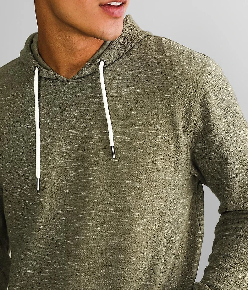 Crinkle Knit Hoodie