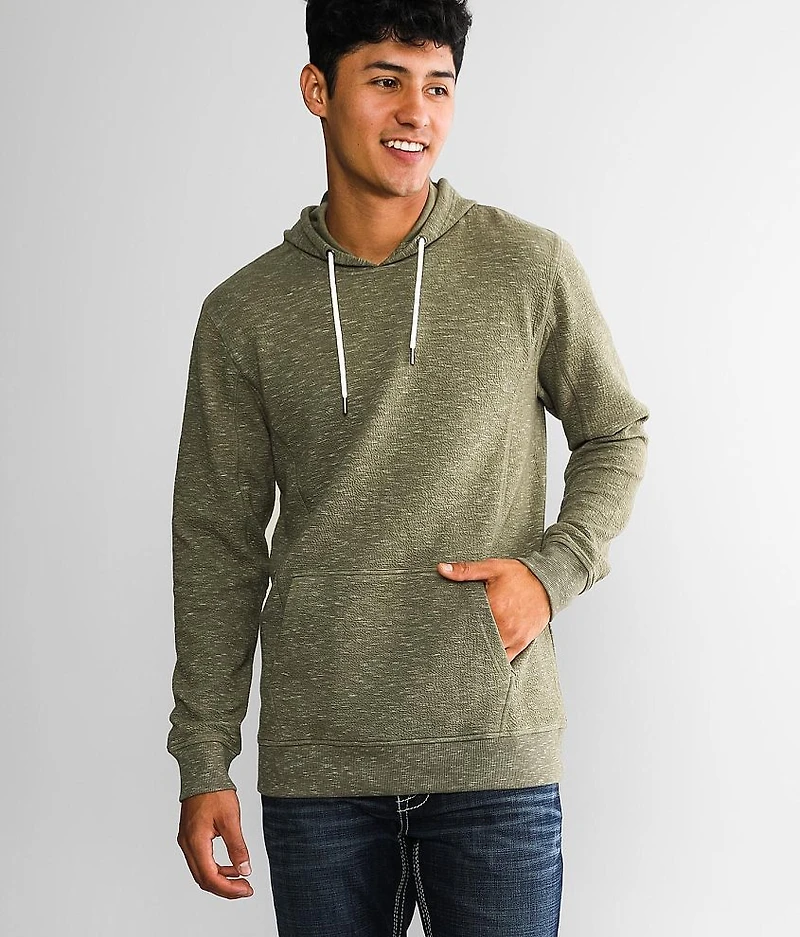 Crinkle Knit Hoodie