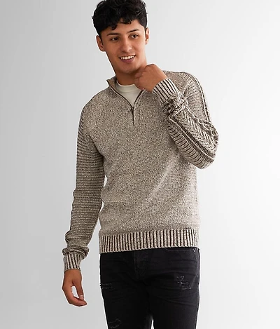 Quarter Zip Sweater