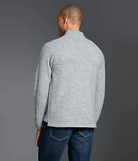 Cable Knit Quarter Zip Sweater