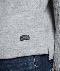 Cable Knit Quarter Zip Sweater