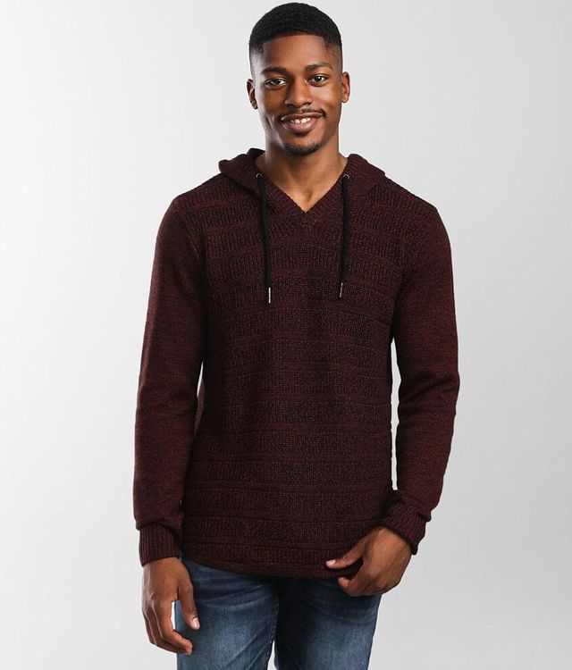 Outpost Makers Ribbed Knit Hooded Sweater