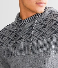 Crossover Hooded Sweater