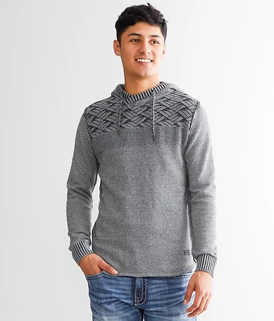 Crossover Hooded Sweater