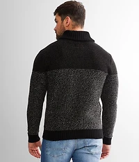 Toggle Shawl Sweater