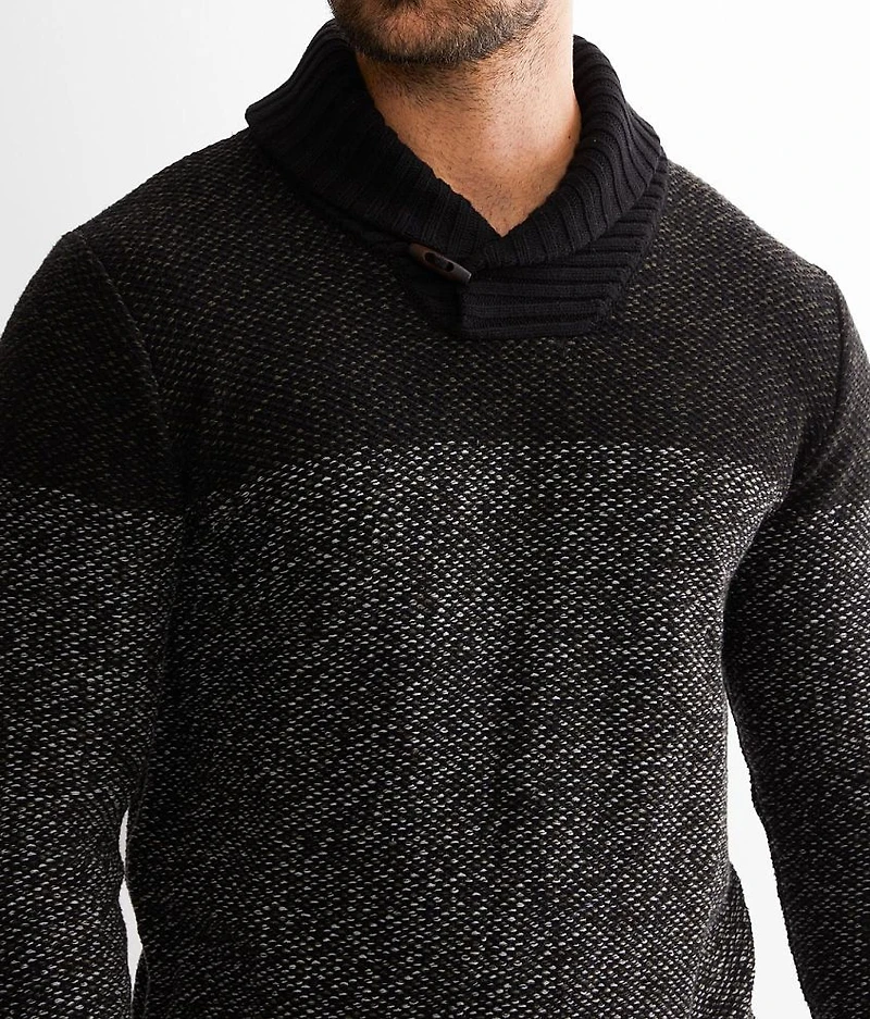 Toggle Shawl Sweater