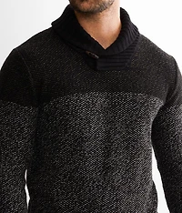 Toggle Shawl Sweater