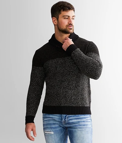 Toggle Shawl Sweater