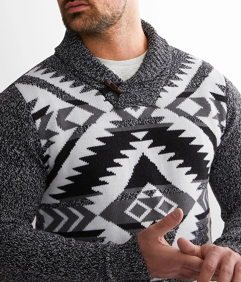Southwestern Shawl Sweater