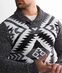 Southwestern Shawl Sweater