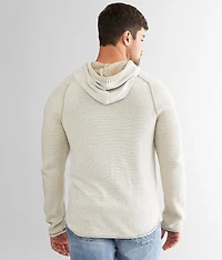 Crossover Hooded Sweater