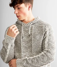 Crossover Hooded Sweater