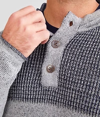 Hooded Henley Sweater